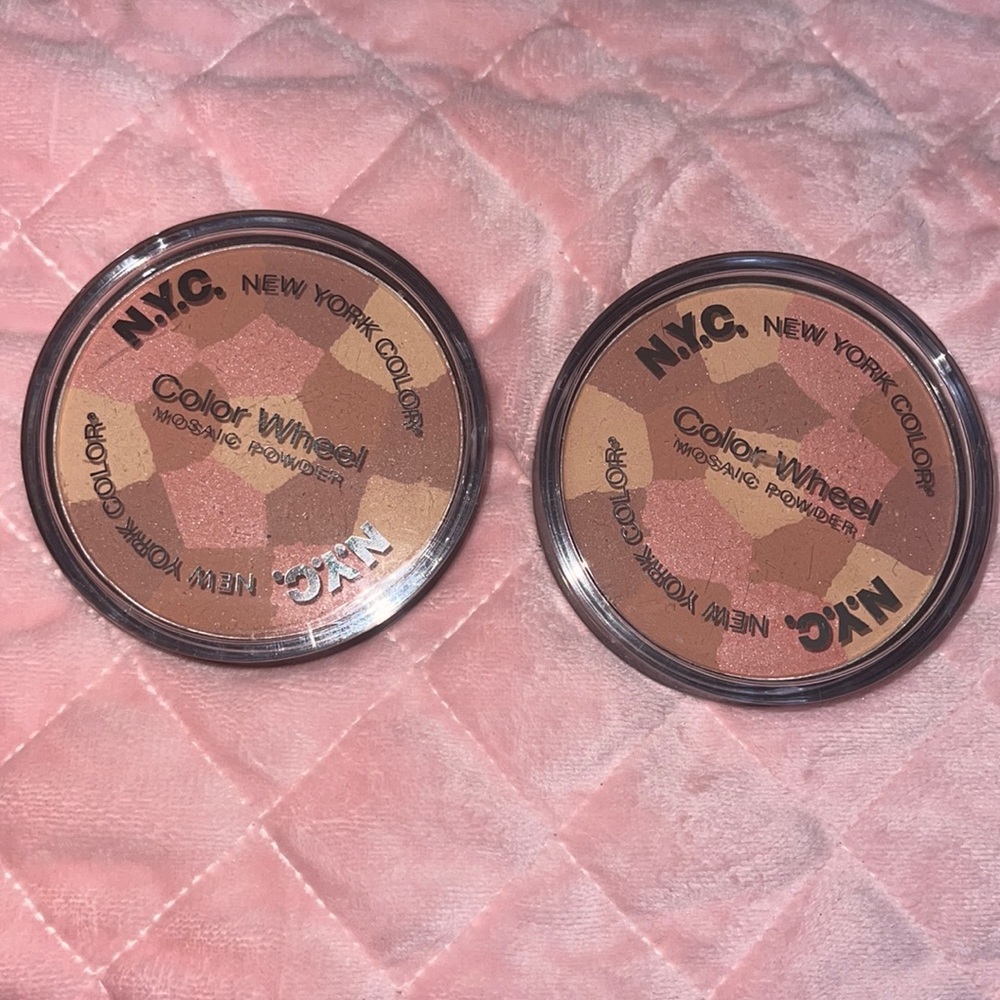 THREE NYC Mosaic powder color wheel Desert Bloom